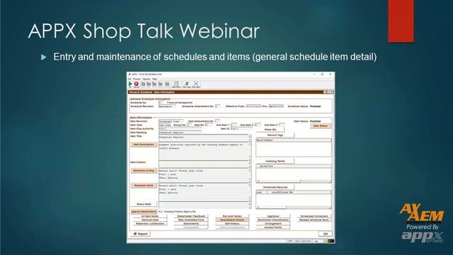 Shop Talk Webinar: APPX 12/5/19 смотреть онлайн