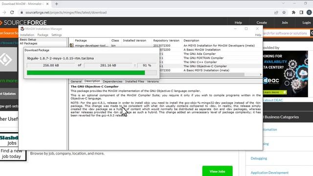 How to Install MinGW G++ Compiler for programming language C смотреть онлайн