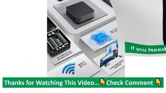 Chatreey T9 Mini PC Intel Alder Lake N100 Windows 11 смотреть онлайн