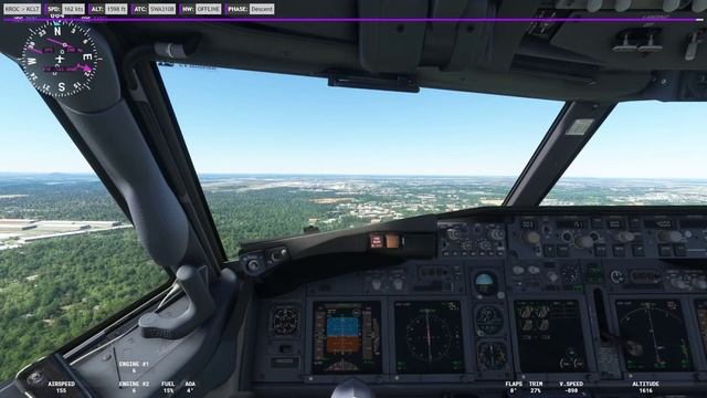 B737-800 ILS36R KCLT MSFS 310822 смотреть онлайн