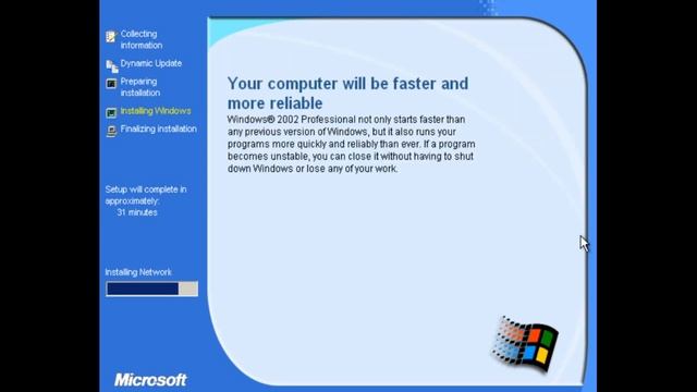 Установка Windows 2002 смотреть онлайн