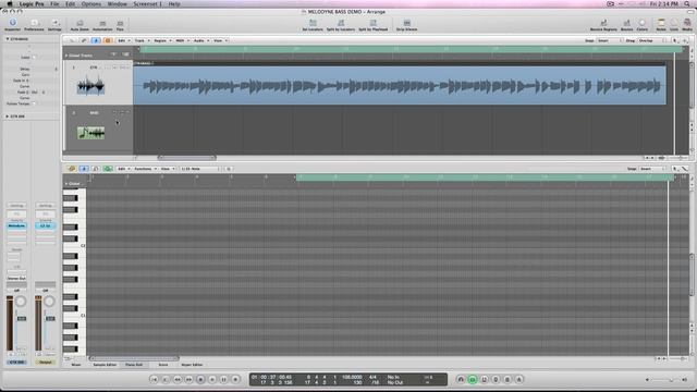 Audio To Midi Melodyne Tutorial (Part 1) смотреть онлайн
