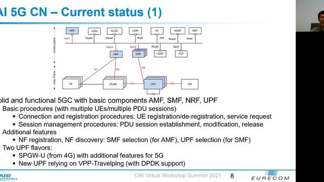 OAI 5G CN Project Group: Status and Roadmap of Developments смотреть онлайн