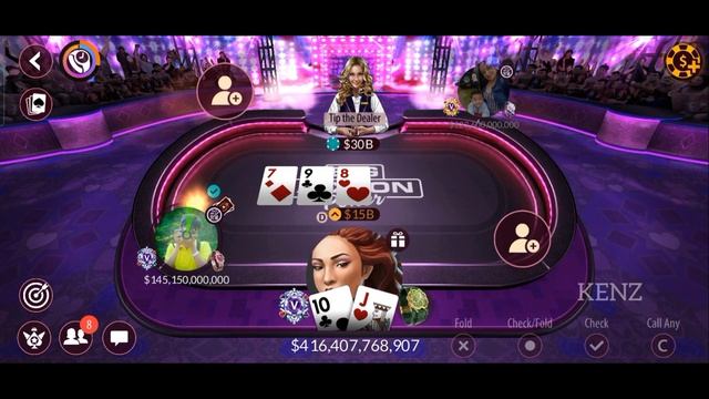 PART 64 | NEVER GIVE UP | ZYNGA POKER | KENZ смотреть онлайн
