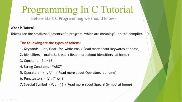 C Programming Step by Step | Part 04 | What is Token? | main printf | scanf | Saiful The Dream Make смотреть онлайн