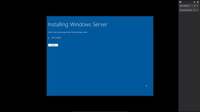 Installing Windows 2025 Server