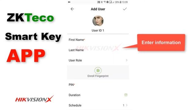 ZKTeco Smart Key APP for Lock - 2019 смотреть онлайн