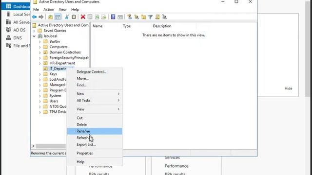 How to Deleted OU in windows server 2016 смотреть онлайн