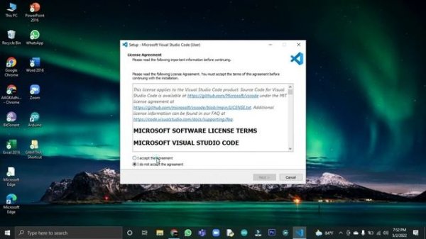 Download and Install Visual Studio Code on windows 8/10/11