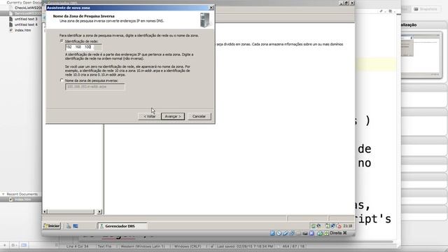 Ajustes Configurações do DNS - Windows Server 2008 смотреть онлайн