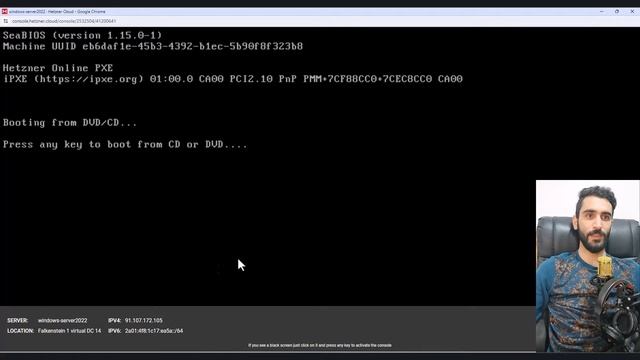 نصب ویندوز در سرور ابری هتزنر | Installing Windows on the Hetzner cloud server смотреть онлайн