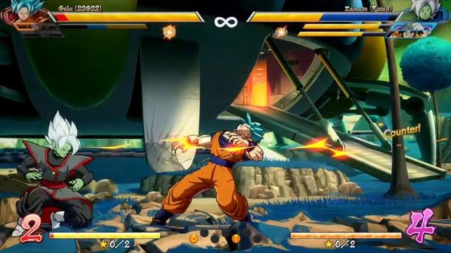 Dragon Ball FighterZ Goku(SSGSS) VS Frieza смотреть онлайн