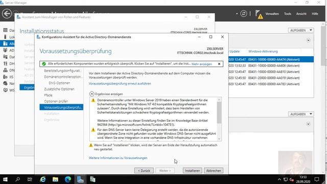 #core #activedirectory | Windows Server 2019 - Tutorials | DC2 auf Core смотреть онлайн