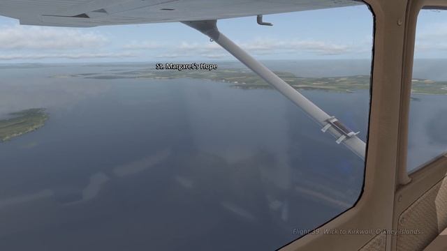 Flight 39: Wick to Kirkwall in X-Plane 11.55 смотреть онлайн
