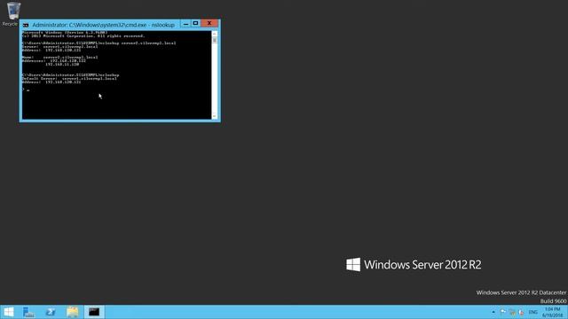 4. Configure DNS for Server2 and Synchronize OU, GROUP, User on Windows Server 2012 R2 смотреть онлайн