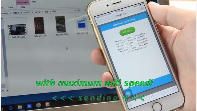 Send videos from iphone 6s to windows 10 computer through wifi смотреть онлайн