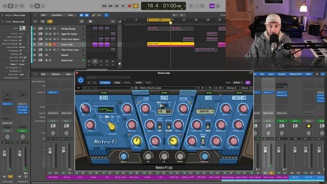 Mixing Lofi Beats with Waves Retro Fi (Free Presets) смотреть онлайн