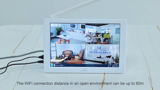 SriHome/Sricam 2MP 8CH NVR(WiFi Kits)NVS009 Operation Video