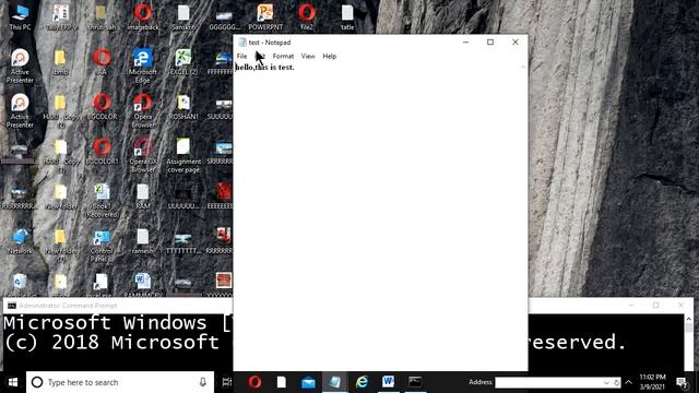 CMD Tutorial:-Creating and Editing Text File Using ECHO Command смотреть онлайн