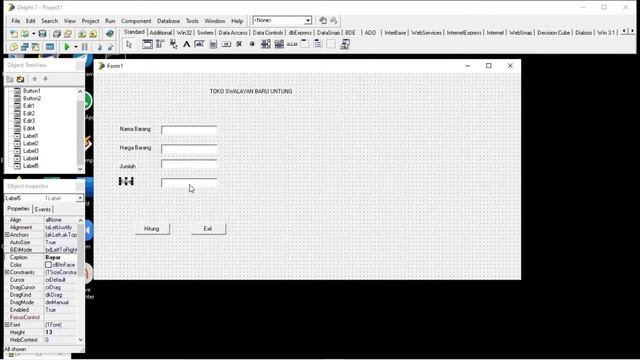 Tutorial Program Aplikasi Pembayaran Menggunakan Aplikasi Delphi 7 смотреть онлайн