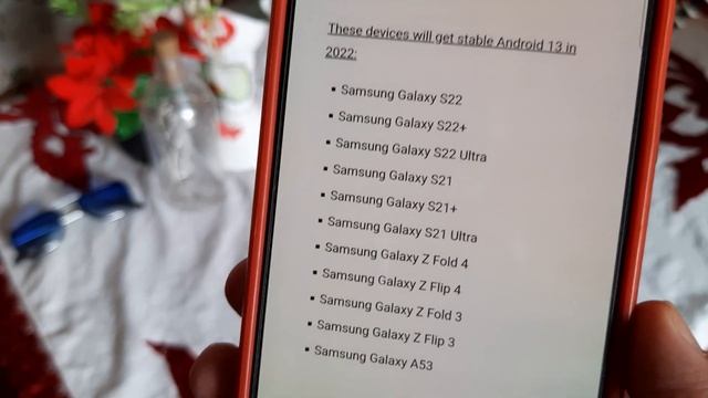 Samsung OneUI 5.0 Android 13 Stable Update List смотреть онлайн
