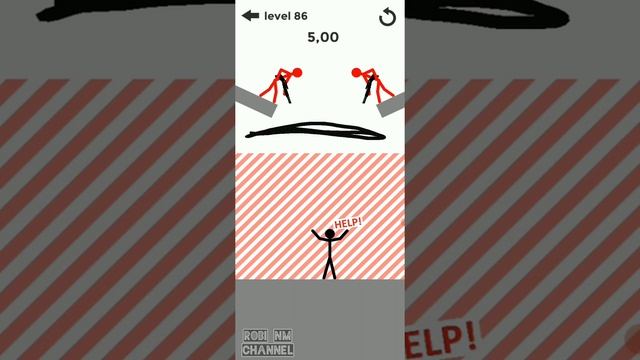 Save The Stickman Level 81 - 90 Android Game смотреть онлайн