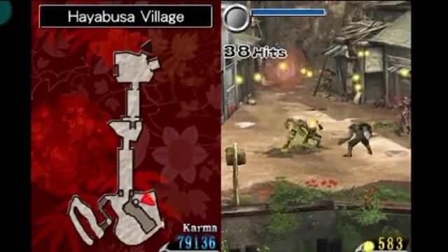 gameplay ninja gaiden dragon sword nds (drastic ds emulator android) смотреть онлайн
