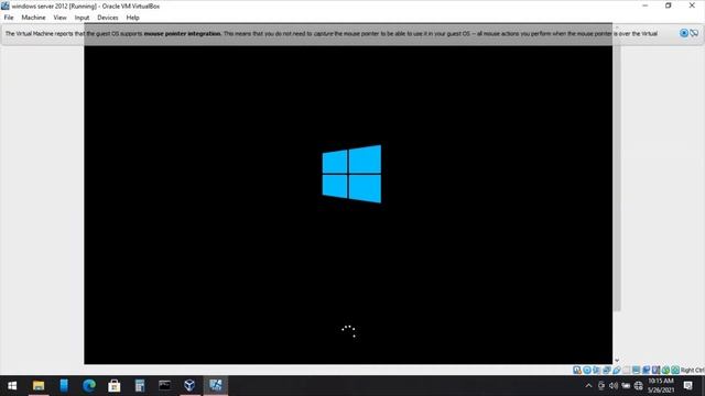 Windows Server 2012 Installation on Virtual Box смотреть онлайн