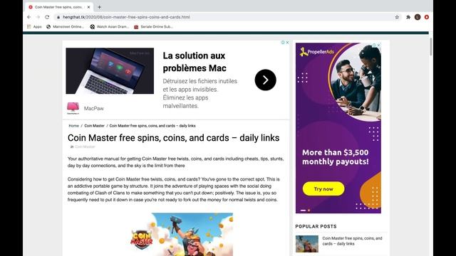 Free Spin Coin Master 12.09.2020 смотреть онлайн