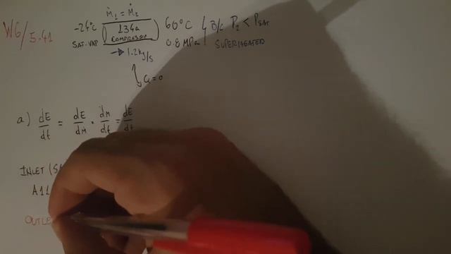 Thermodynamics Mech3001 - Week 6 - Problem 1 (5.41) смотреть онлайн