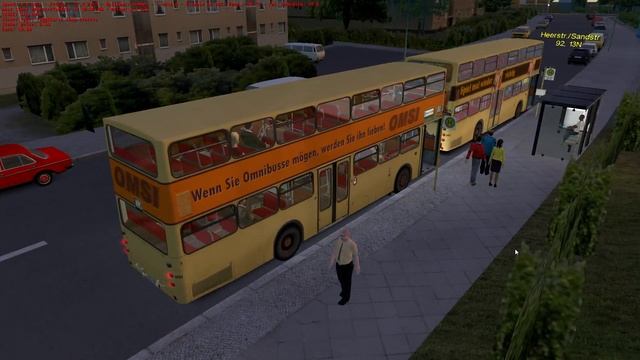 OMSI The Bus Simulator - Line 13N Summer Ticket Selling Gameplay HD смотреть онлайн