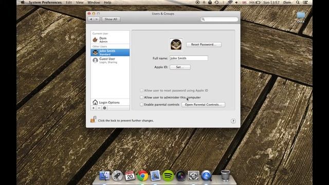 How to Create A New User & Set Parental Controls - Mac OSX смотреть онлайн