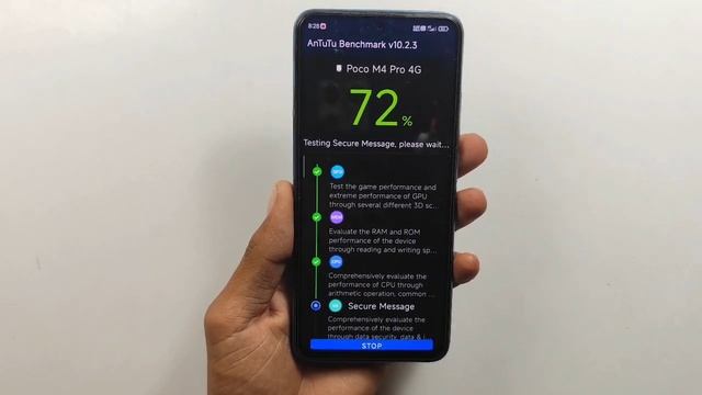 Poco M4 Pro 4g Hyper OS 1.0.2.0 Antutu Benchmark Test And Cpu Throttle Test 🔥