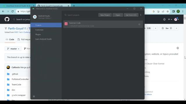 FTC Programming Episode 1: Downloading Android Studio and a GitHub Repository смотреть онлайн