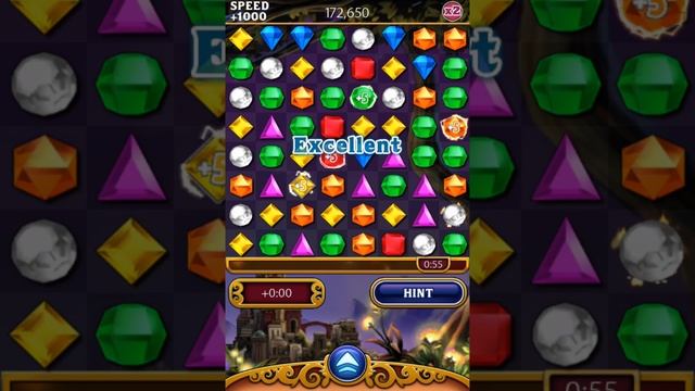 Bejeweled Live + Windows Phone 8.1 Emulator: Play Both Mode Butterflies & Lightning смотреть онлайн