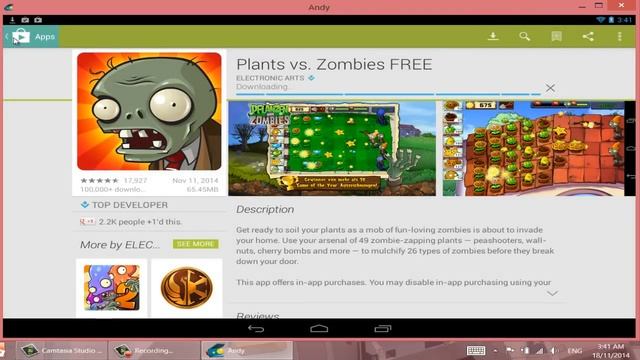 วิธีเล่นเกม Android ใน PC/Notebook โดยใช้ Andy смотреть онлайн