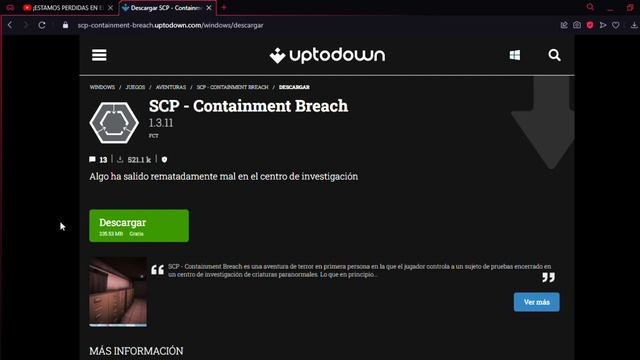 Descargar SCP Containment Breach 1 3 11 para Windows Uptodown com Opera 2022 02 16 19 20 33 смотреть онлайн