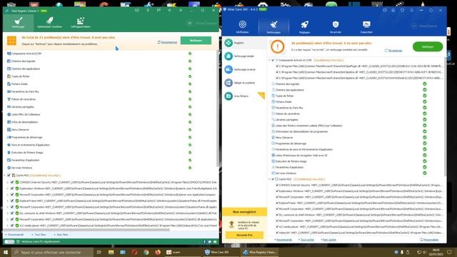 wise registry cleaner X /VS/ wise care 365 registre смотреть онлайн