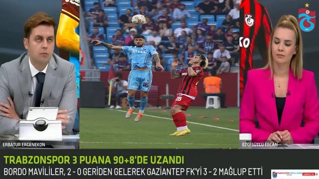 Erbatur Ergenekon ''Çok Beğeniyorum...!'' Trabzonspor 3-2 Gaziantep FK-Özet-Maç Yorumları-Umut Bozo смотреть онлайн