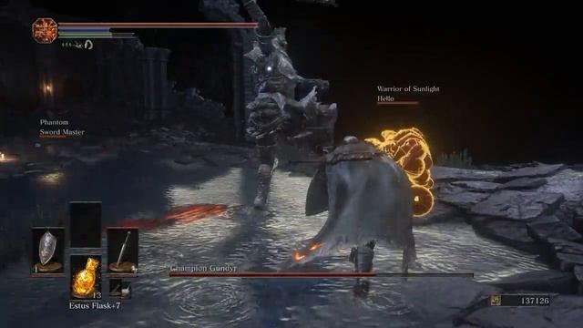 Dark Souls III Champion Gundyr With SunBro's смотреть онлайн