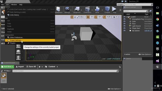 A Quick Tour of Unreal Editor смотреть онлайн