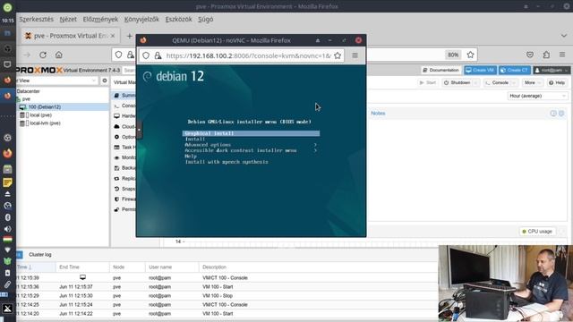 Proxmox telepítése QNAP NAS -ra, Debian 12 Linux és Windows szerver futtatás benne. 2023-06-11 смотреть онлайн