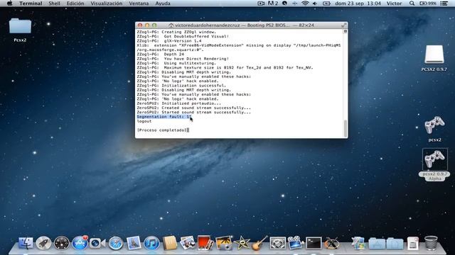 Instalar Pcsx2 emulador ps2 en Mountain Lion 10.8.2 "problema resuelto" [Parte 2] смотреть онлайн
