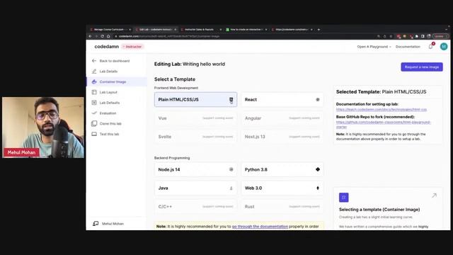 Build an interactive coding course [workshop for developers/creators] смотреть онлайн
