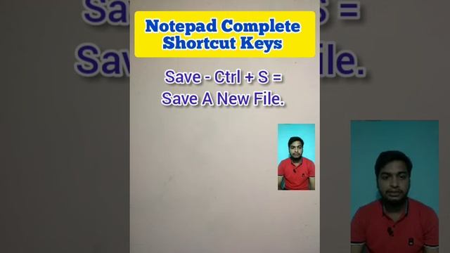 Notepad Complete Shortcut Keys // ଓଡ଼ିଆରେ Part - 1 // Windows 10 // Computer Shortcut key смотреть онлайн