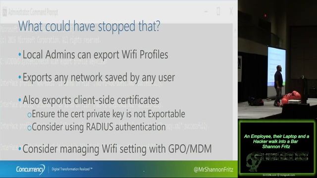 Ghast14 An Employee their Laptop and a Hacker walk into a Bar Shannon Fritz смотреть онлайн