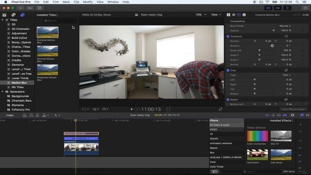 How To Add Motion Blur to Time-lapses - Final Cut Pro X смотреть онлайн