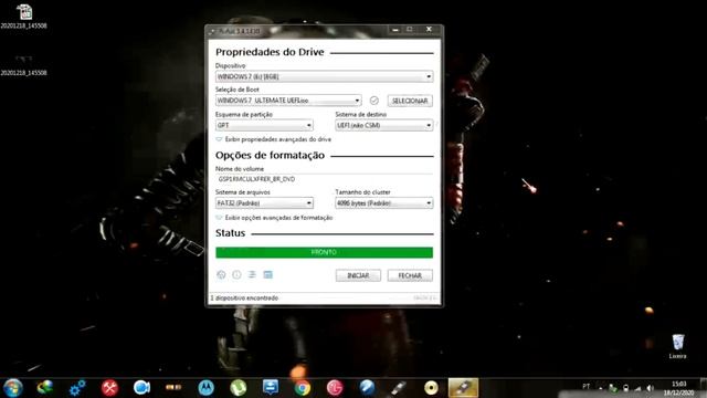 criar pendriver bootável UEFI windows 7 смотреть онлайн