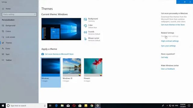 How to Add This Pc/My computer Desktop Icons on Windows 10 смотреть онлайн
