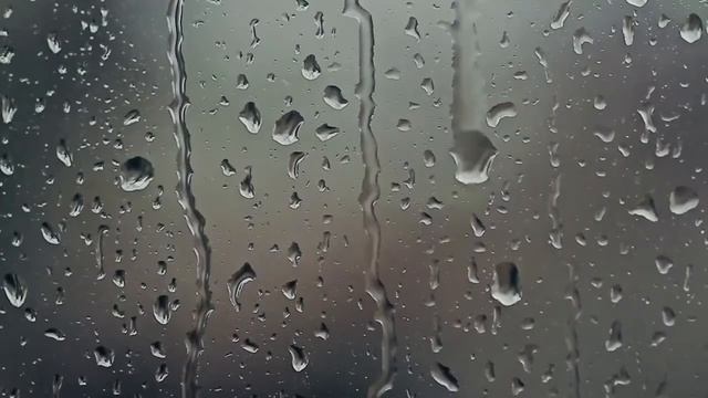1 Hour Sleep | Heavy Rain on Glass Window | Easy ASMR Fall Asleep смотреть онлайн